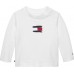 TOMMY HILFIGER μπλούζα παιδική KN0KN02128-YBR λευκο